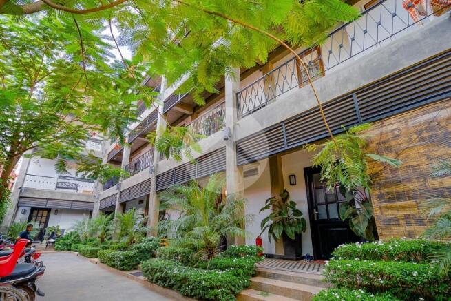 12 Unit Apartment Building For Sale - Wat Bo, Siem Reap