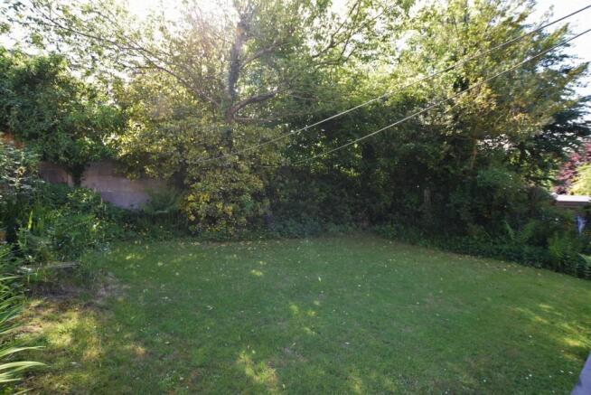Rear garden