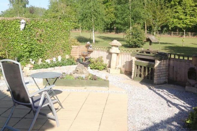 Rear garden