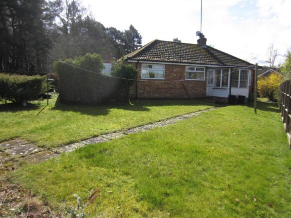 Rear of Property