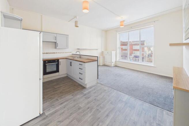 Open plan kitchen / living room