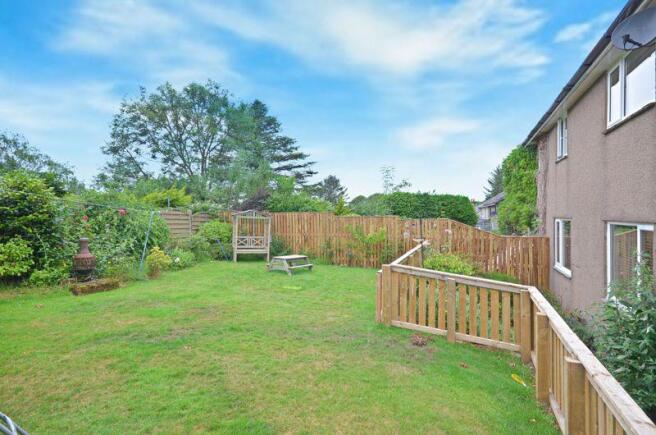 Rear garden
