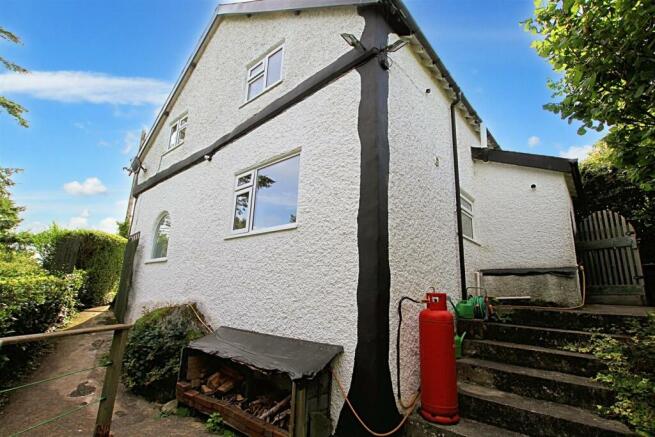 Rear view of property