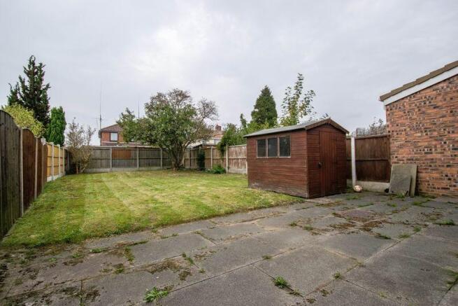 Rear garden