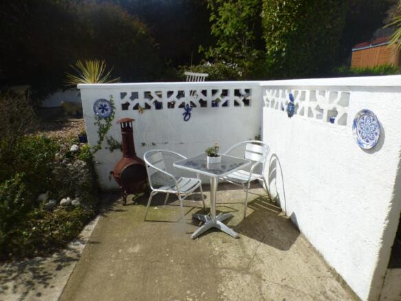 Rear Private Patio
