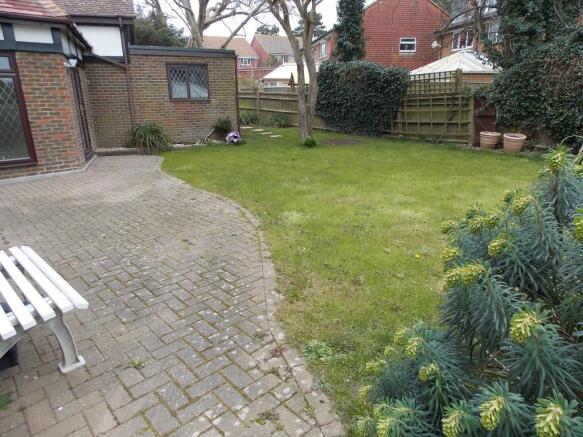 Rear garden