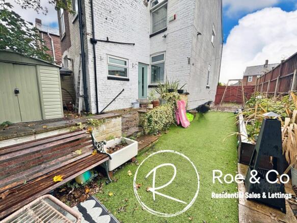 Rear garden