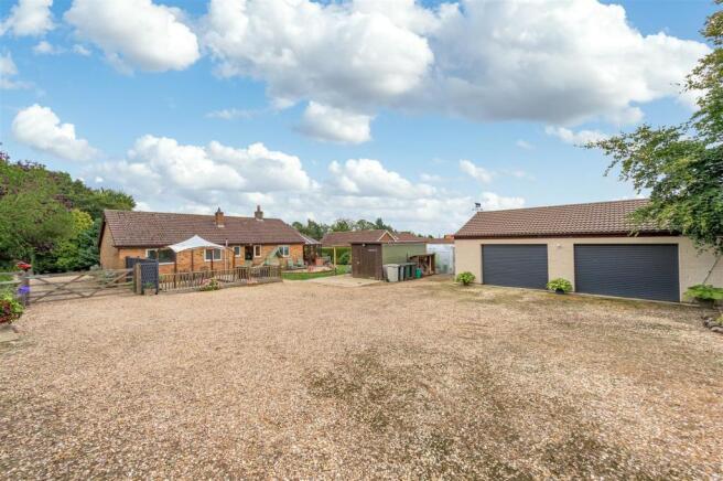 Rear Aspect & Double Garage