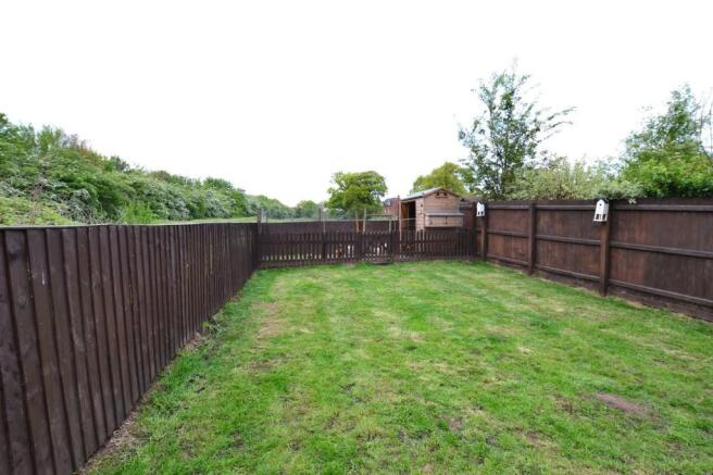 Rear garden