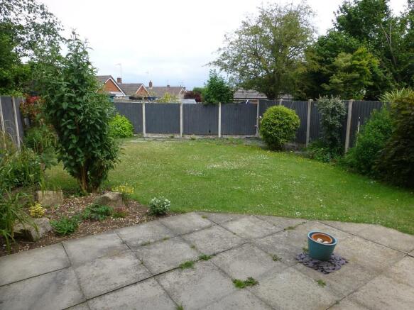 Rear garden