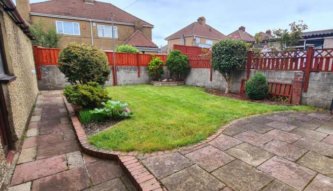 Rear garden