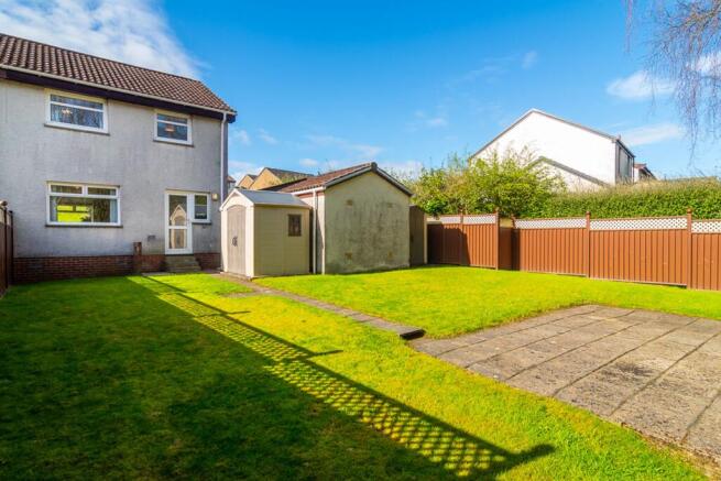 Rear garden