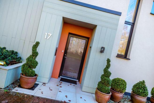 front entrance...