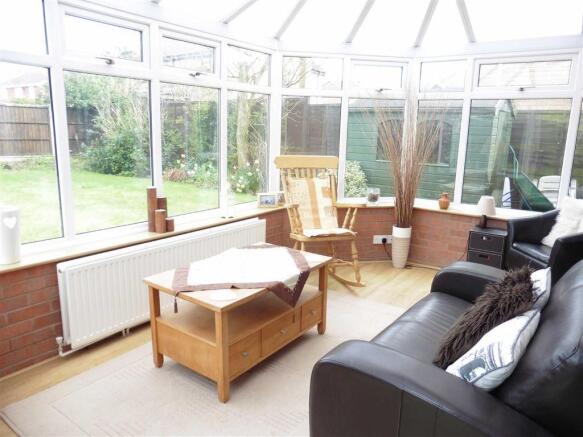 Victorian style conservatory (rear)
