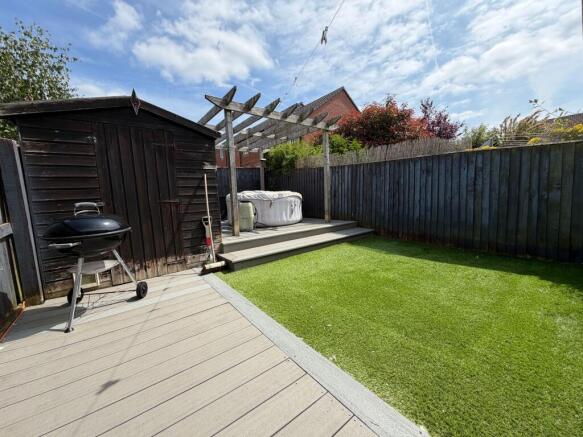 Rear garden
