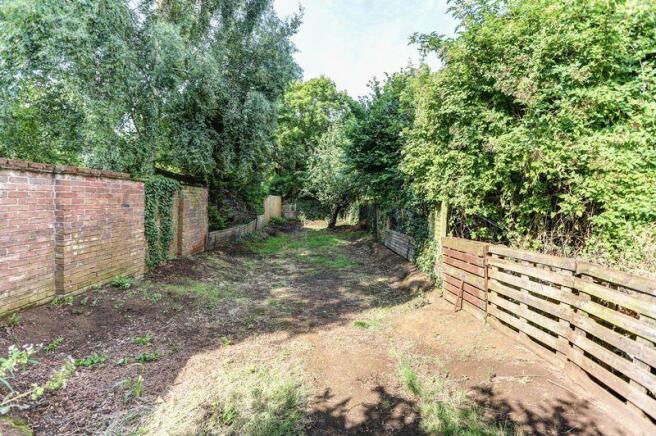 Rear garden