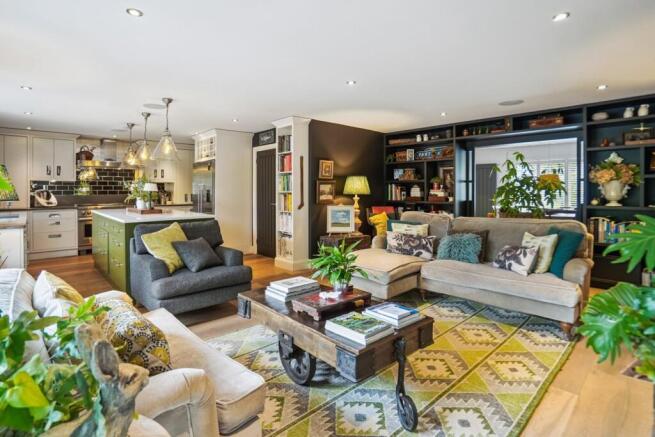 Kitchen Breakfast Living Room