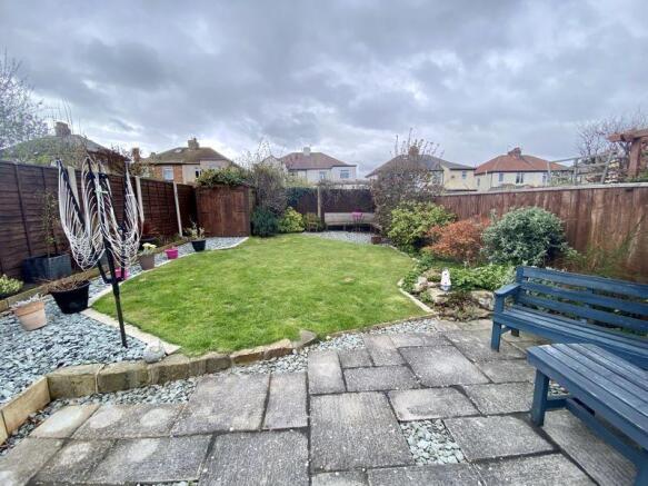 Rear garden