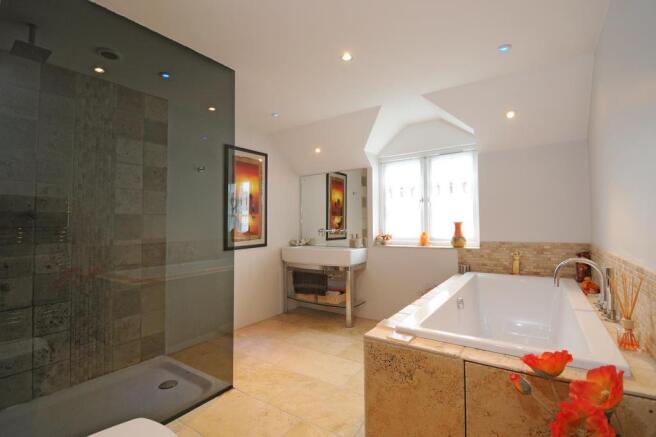 Bathroom .