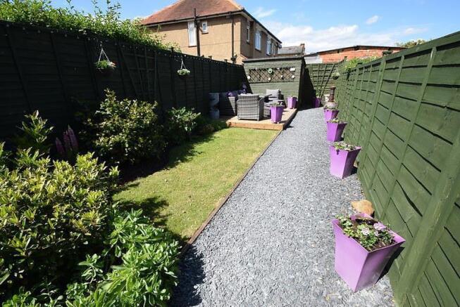 Rear garden