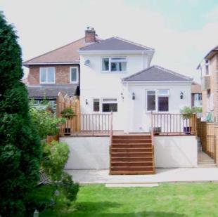 Rear garden view