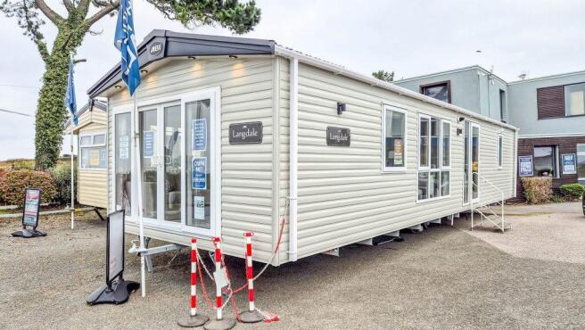 Exterior of the ABI Langdale Holiday Caravan For S