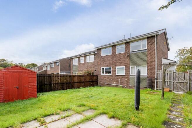 Rear garden