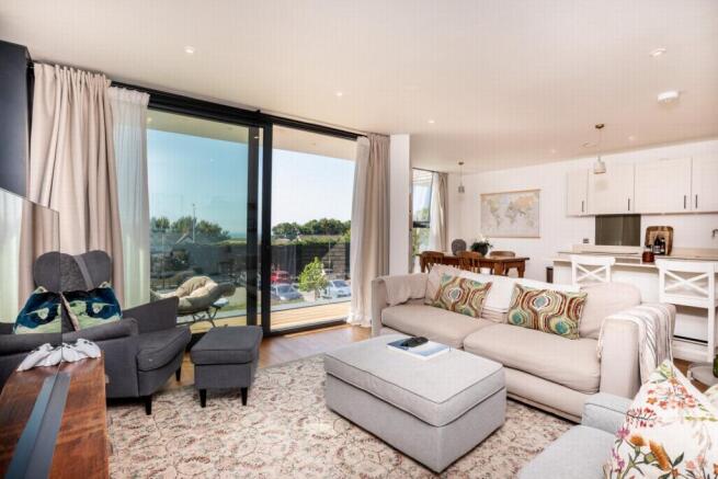 Open plan living space