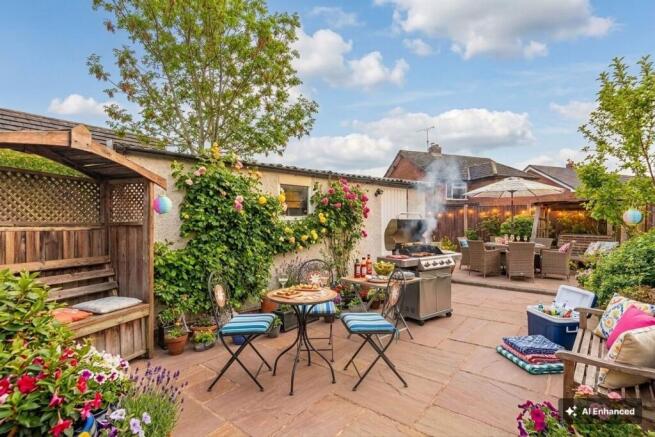 Rear garden (potential)