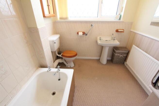 Bathroom to front