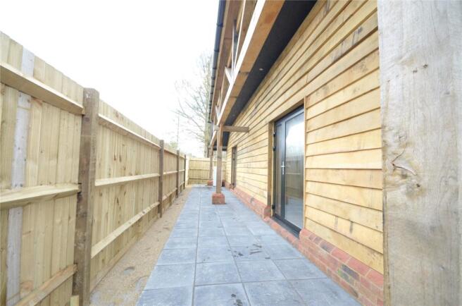 Rear Patio
