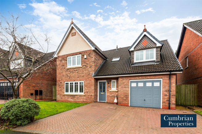 4-bed detached on Parkland Drive, Carlisle, £372,000