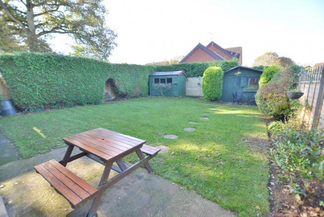 Rear garden