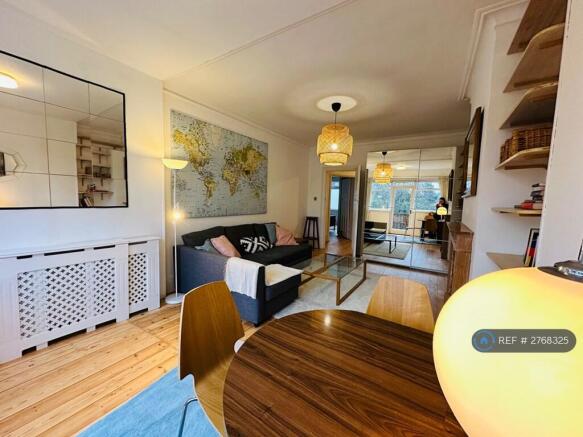 Spacious Reception Room With Original Pine Floors