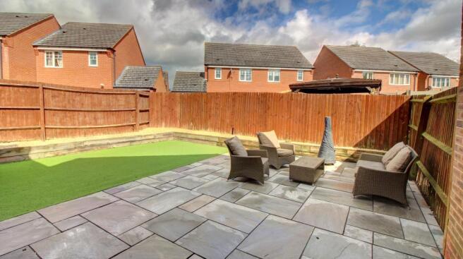 Rear Garden Patio