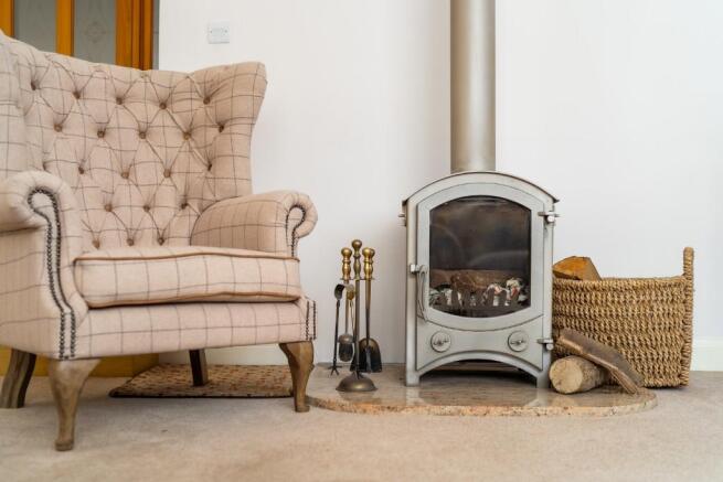 Log burning stove