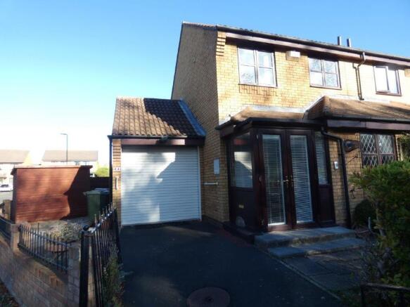 2-bed semi-detached on Mount Close, Killingworth, Newcastle Upon Tyne, £179,950