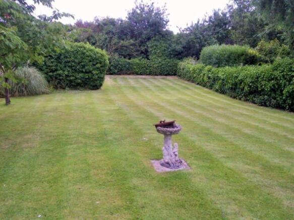 Rear Garden (taken Autumn 2013)