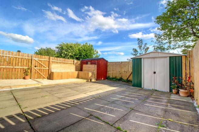 Rear Garden And Decked Area