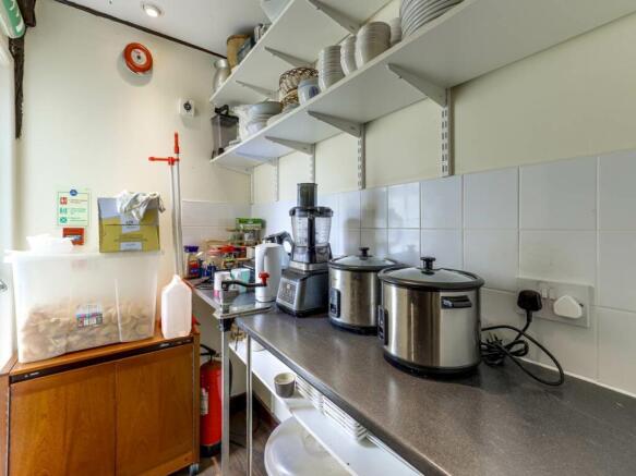 Prep area