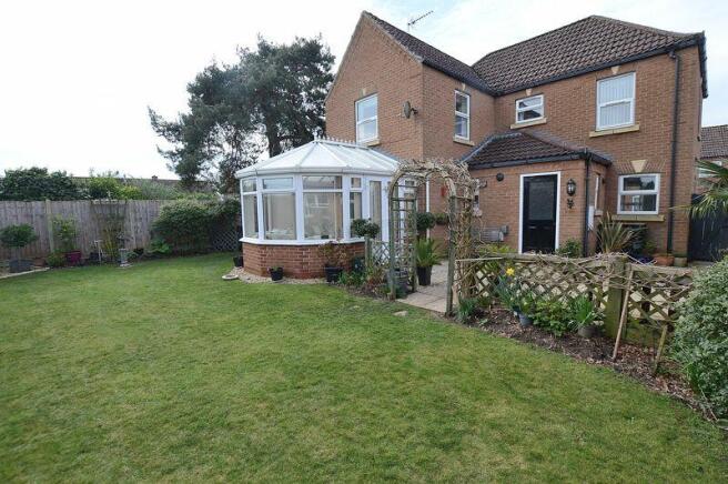 Rear of Property