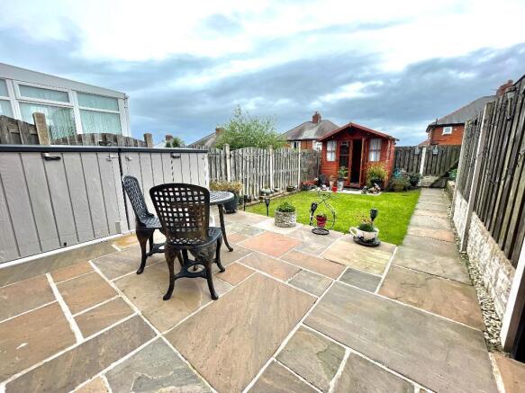 Rear garden