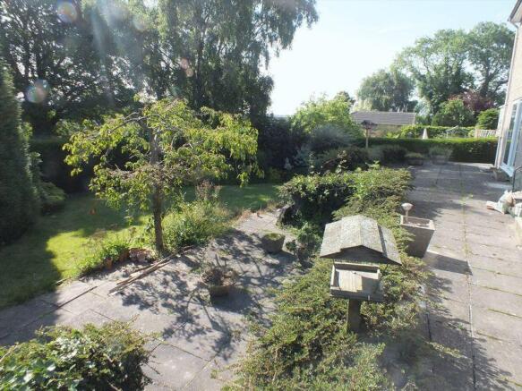 Rear garden