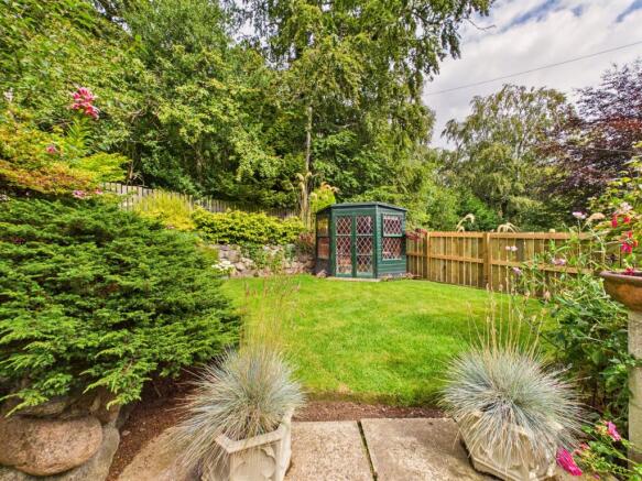 Rear garden