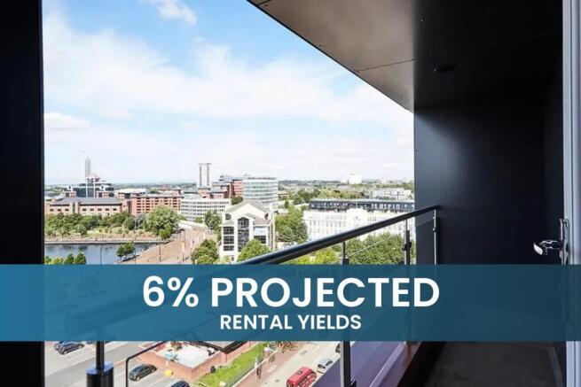 1-bed flat on 6% Projected Rental Yields | Completed Manchester Apartment, Manchester – Well-Appointed 1 Bed, £224,950
