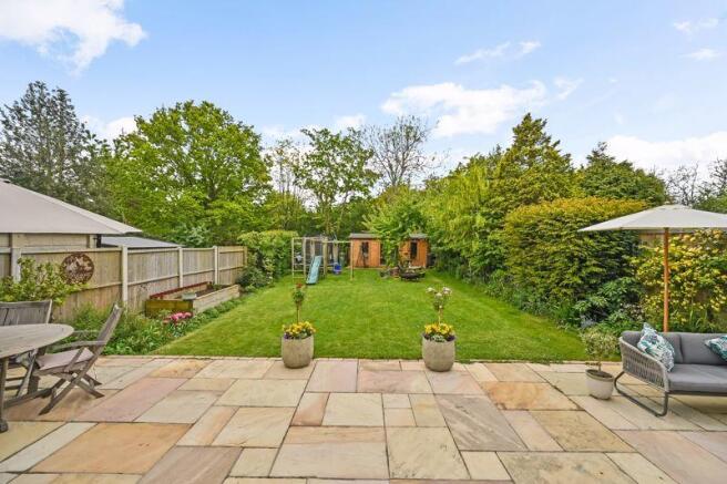 Rear garden
