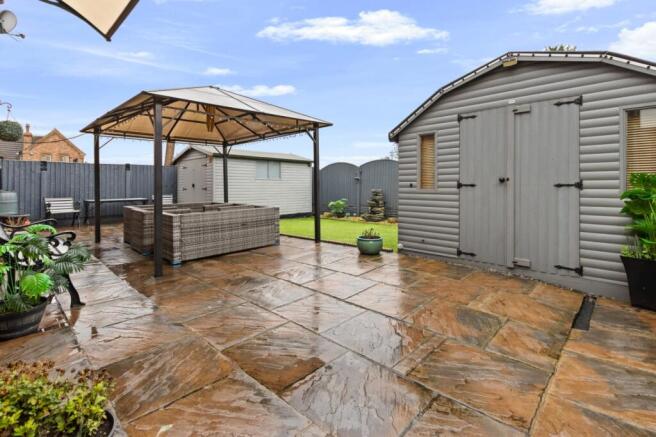 Patio and Shed 1