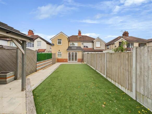 Rear of Property