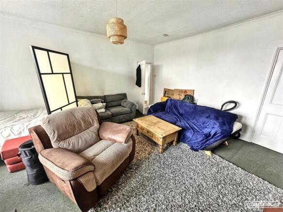 Spacious living area with comfortable seating...