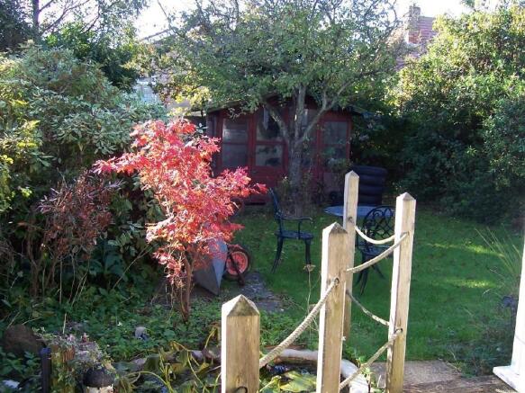 Rear garden
